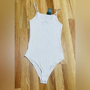 NWT Women's Spaghetti Strap Bodysuit - Wild Fable XS #M126917